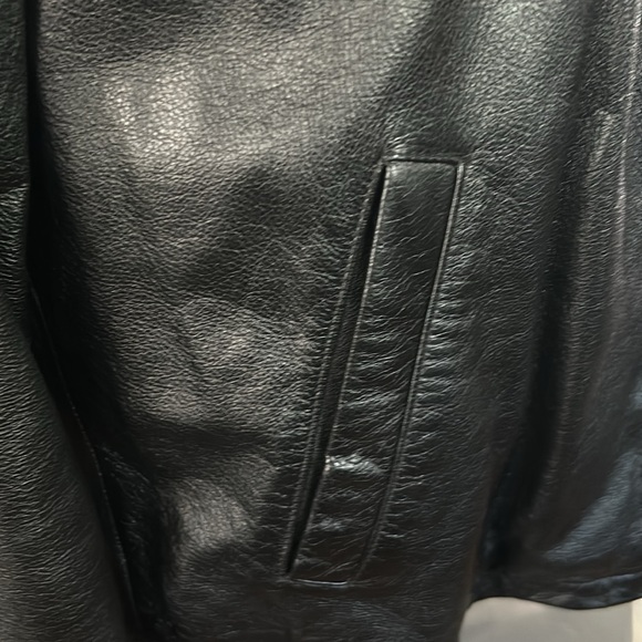 Wilsons Black Leather Thinsulate Ultra Lined Jacket - Picture 8 of 16